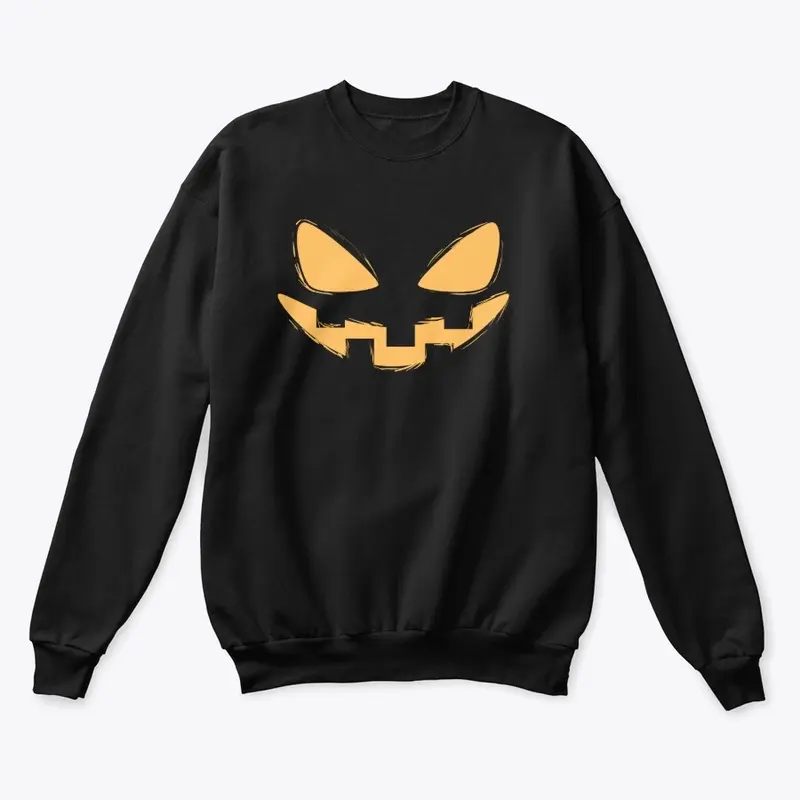 Pumpkin Crewneck Sweatshirt